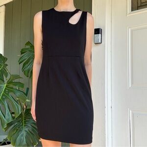 Brand New Cache Black Cutout Mini Dress Size 4